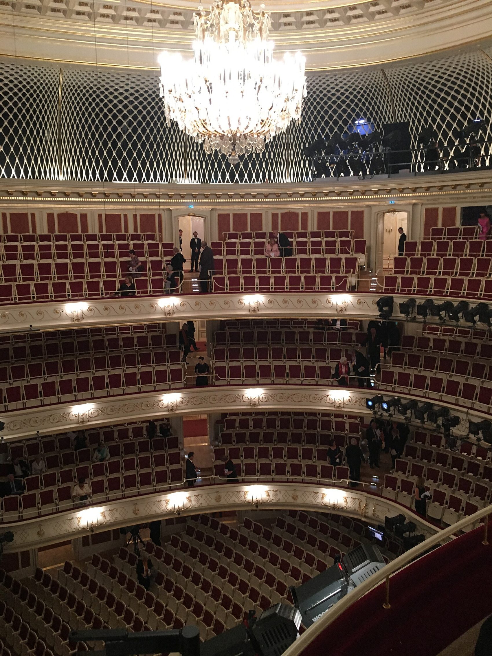 Zuschauerraum der Staatsoper Unter den Linden